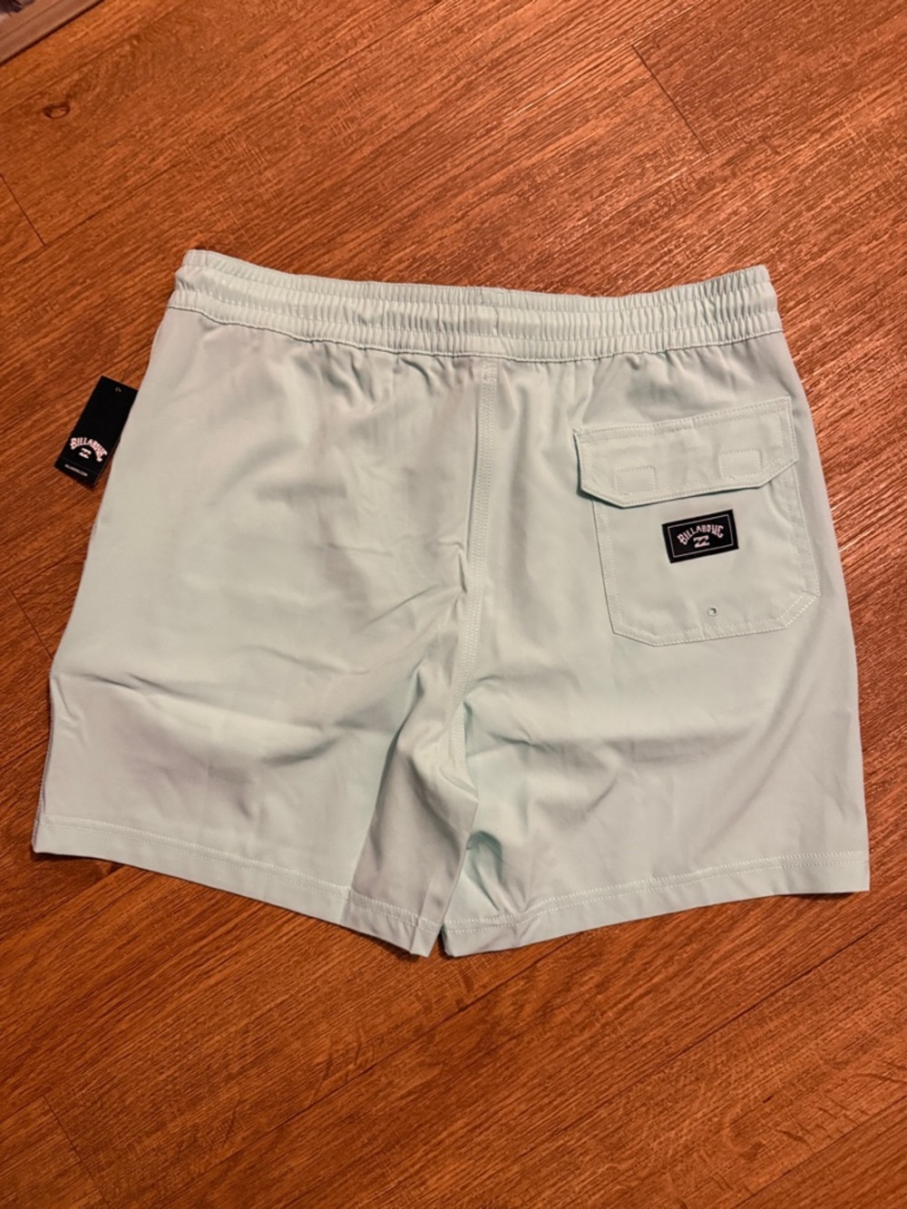 Billabong Mint Green Swim Trunks - Picture 4 of 7